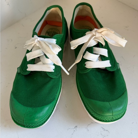 Palladium women’s green sneakers sz 7 - Picture 7 of 8
